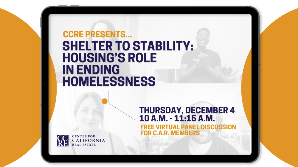 CCRE Virtual Panel: Housing's Role In Ending Homelessness